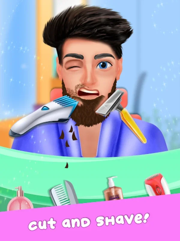 Barber Salon Beard & Hair Game for Android: Virtual Grooming Fun