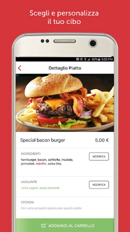 Cosaordino for Android: Convenient Food Delivery at Your Fingertips