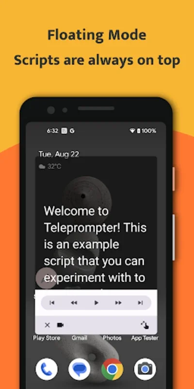 Teleprompter for Video for Android: Enhance Your Videos