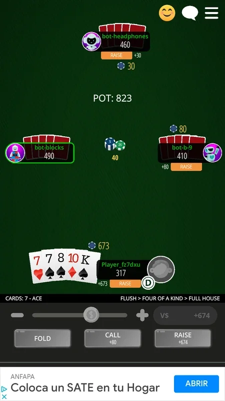 Poker 5 Card Draw for Android - Immersive Poker Experience