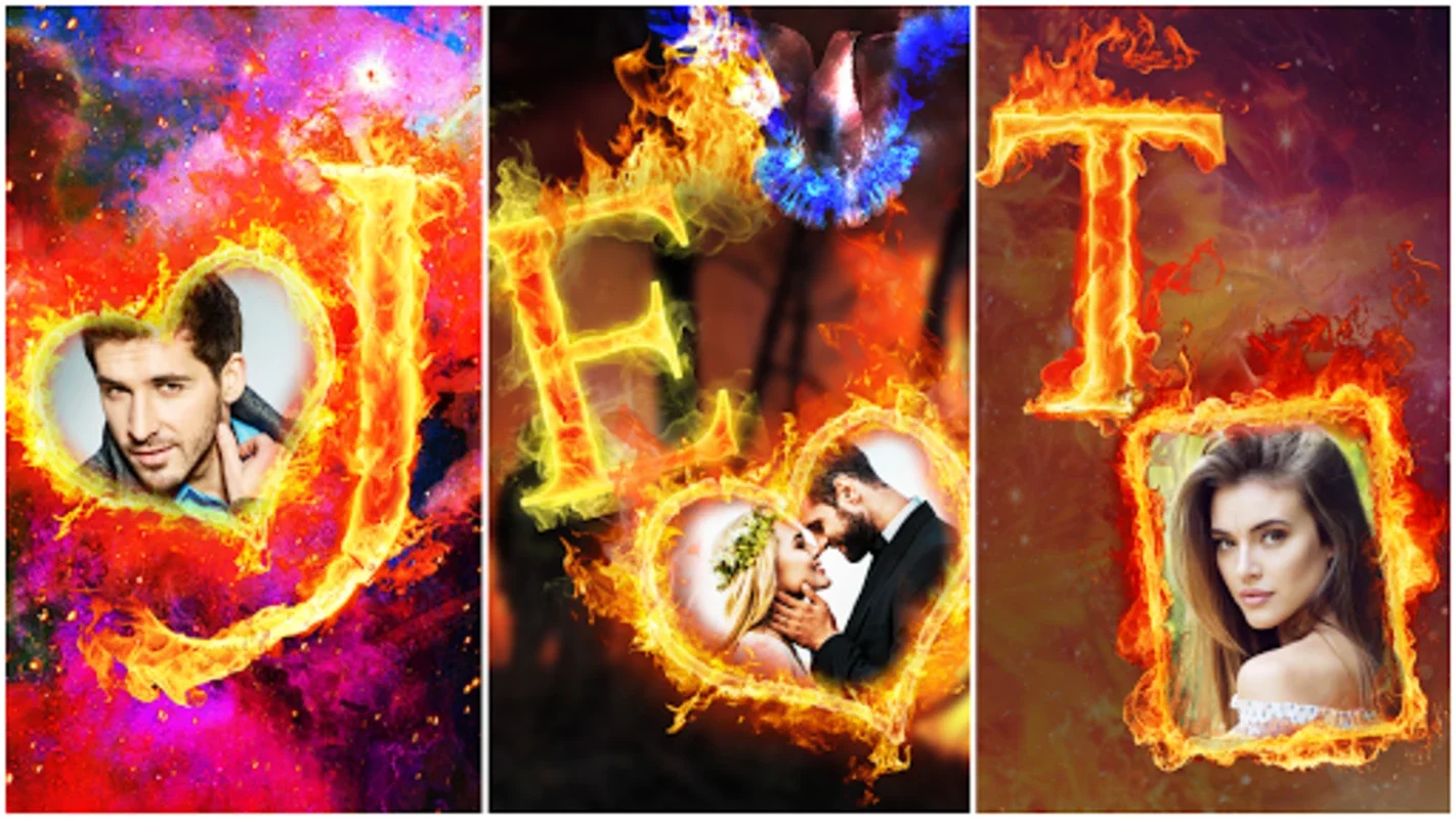 3d Fire Text & Smoke Fire Text for Android - Transform Photos