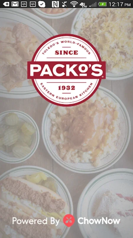 Tony Packo for Android: Customize Meals and Plan Orders