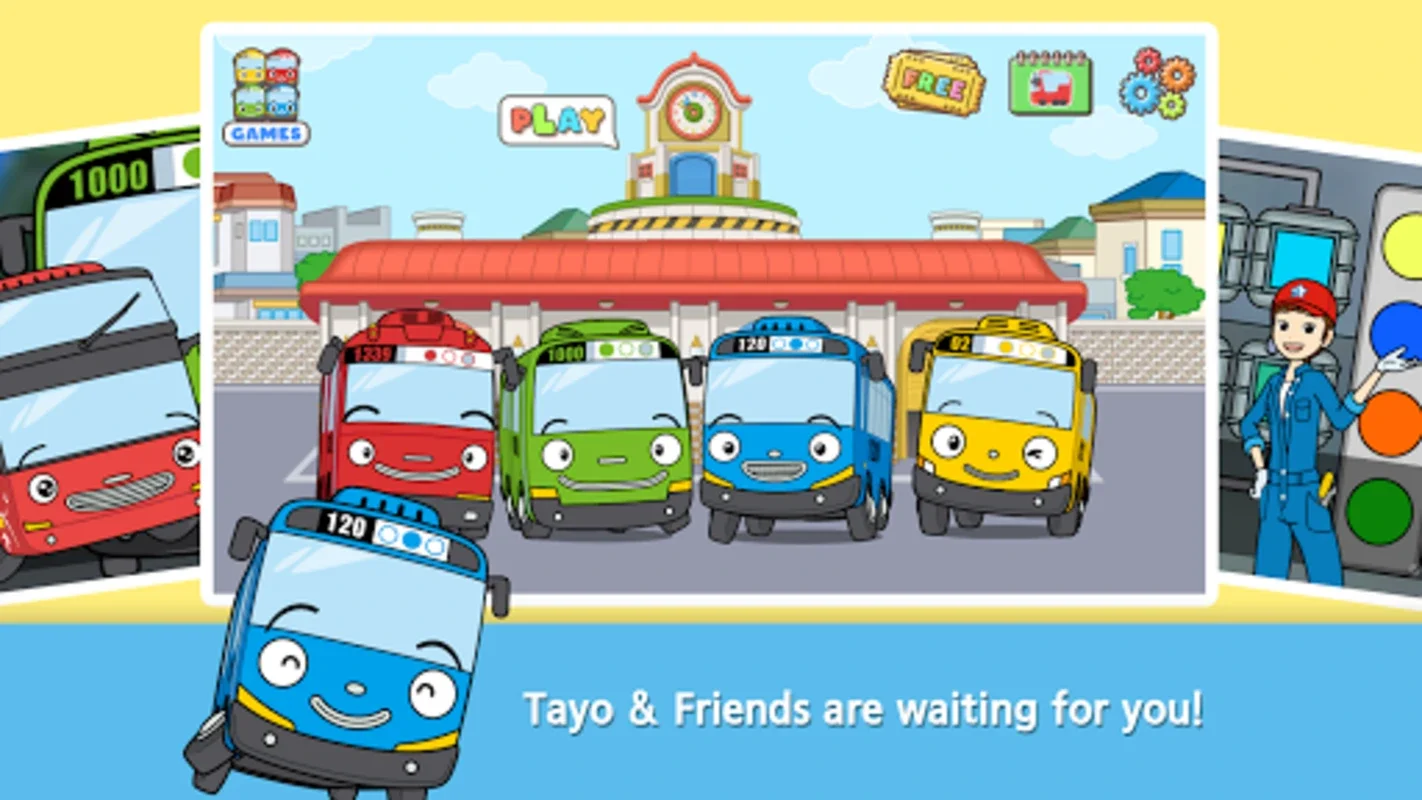 TAYO Garage Station for Android - Fun Educational Game