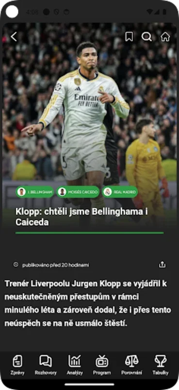 93mins for Android - Stay Updated with Football News