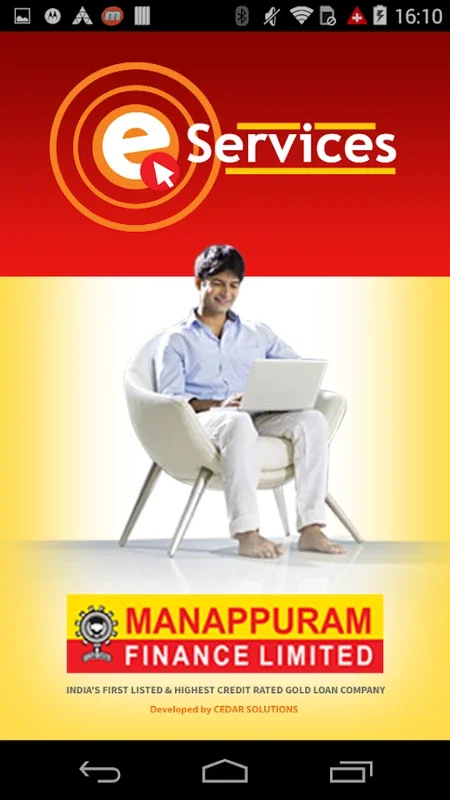 Manappuram Finance for Android - Manage Online Gold Loans Easily