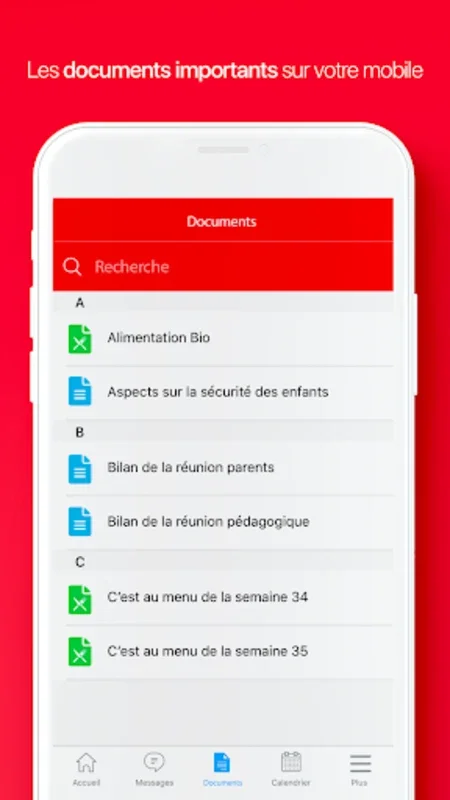 Léo Lagrange for Android - Connecting Parents and Education