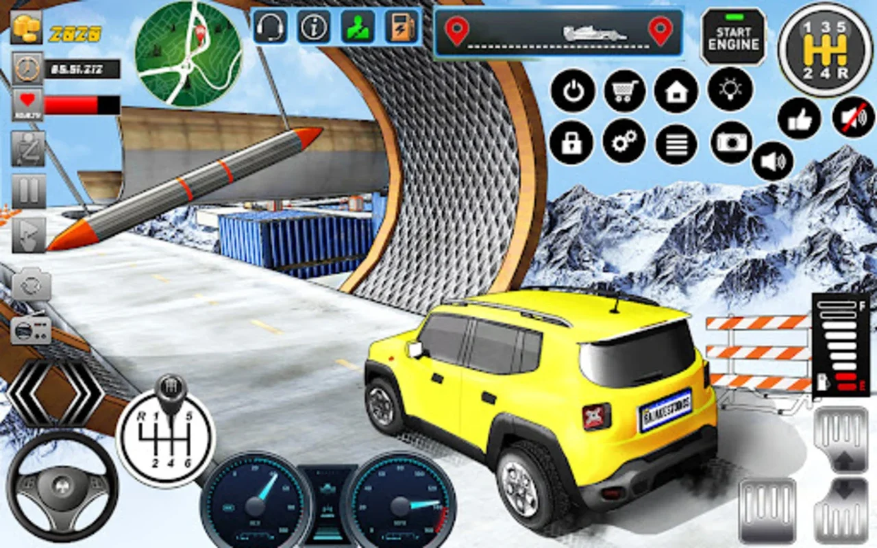 Extreme Jeep Snow Stunts for Android - Thrilling Off-Road Adventure