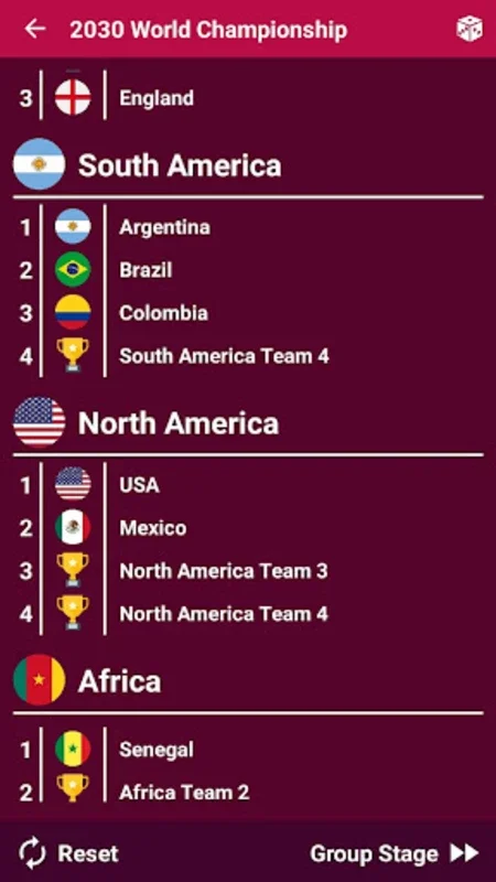 World Soccer Simulator 2022 for Android: Customizable Soccer Tournament Simulation