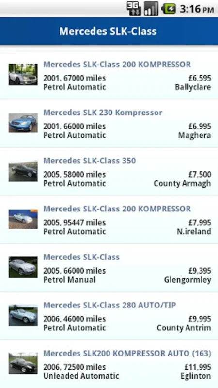 Used Cars NI for Android - The Premier Pre-Owned Vehicle App