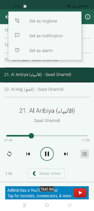 Al-Quran MP3 Full 30 Juz for Android - Spiritual Recitations