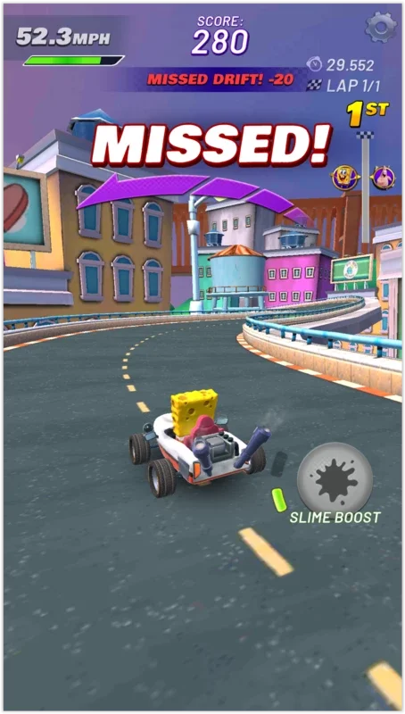 Nickelodeon Kart Racers on Android - No Download Needed