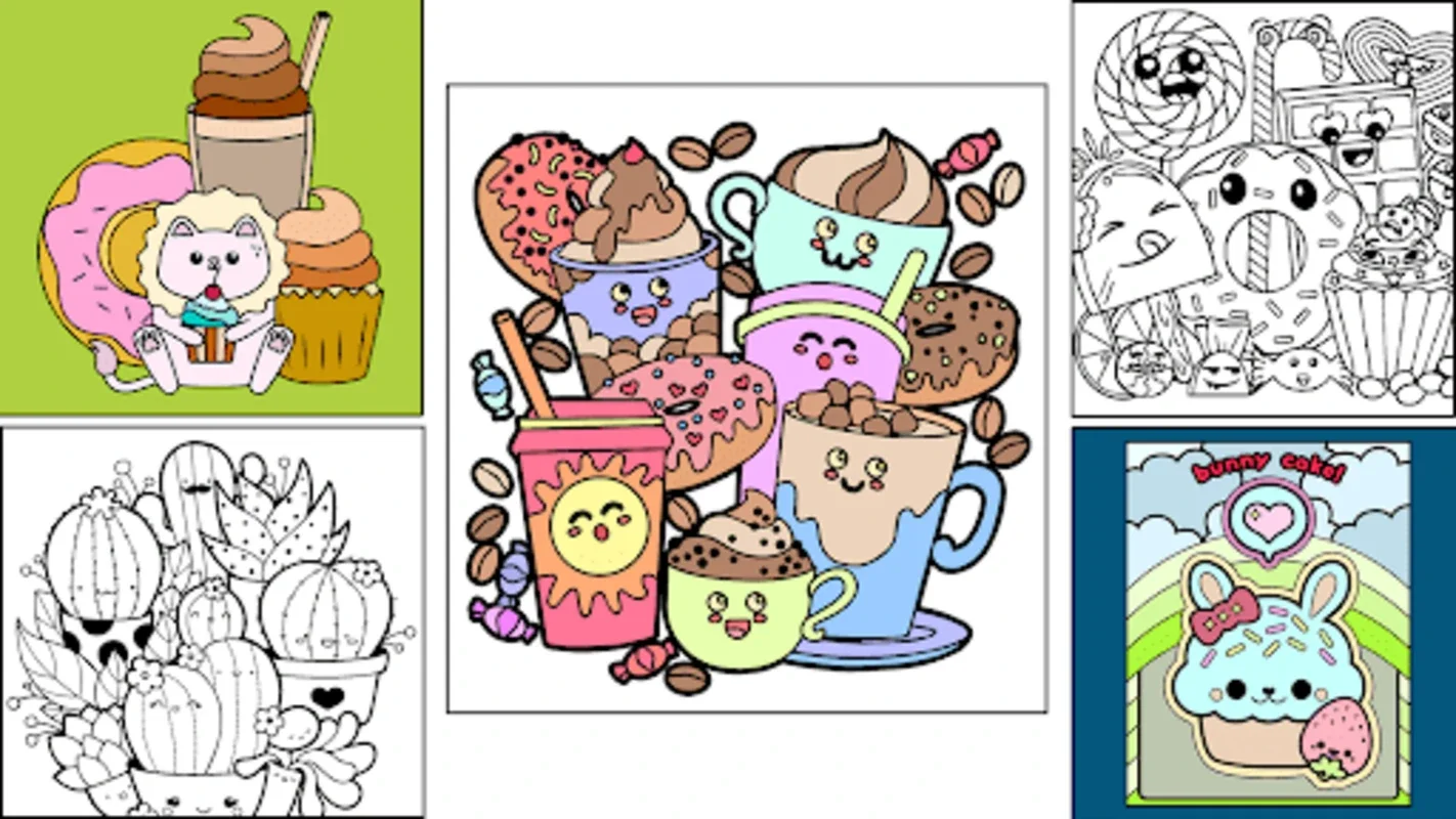 Kawaii Color by Number Book for Android: Fun Coloring App