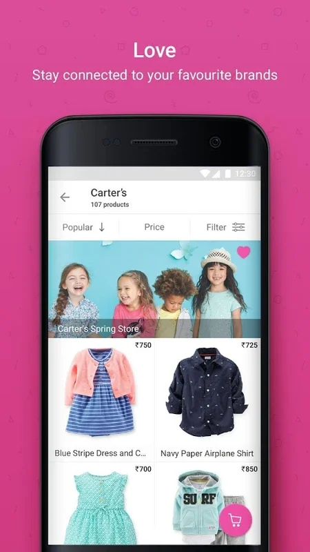 Hopscotch for Android - Kids' Fashion at Your Fingertips