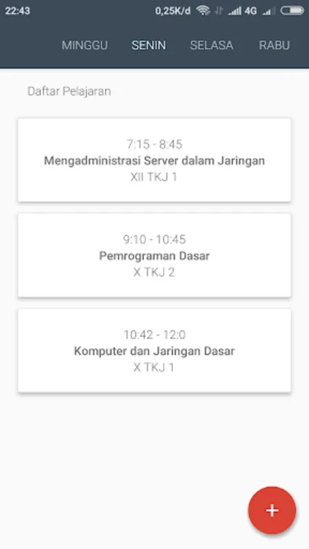 Jadwal Sekolah - Task4U for Android: Optimize School Scheduling