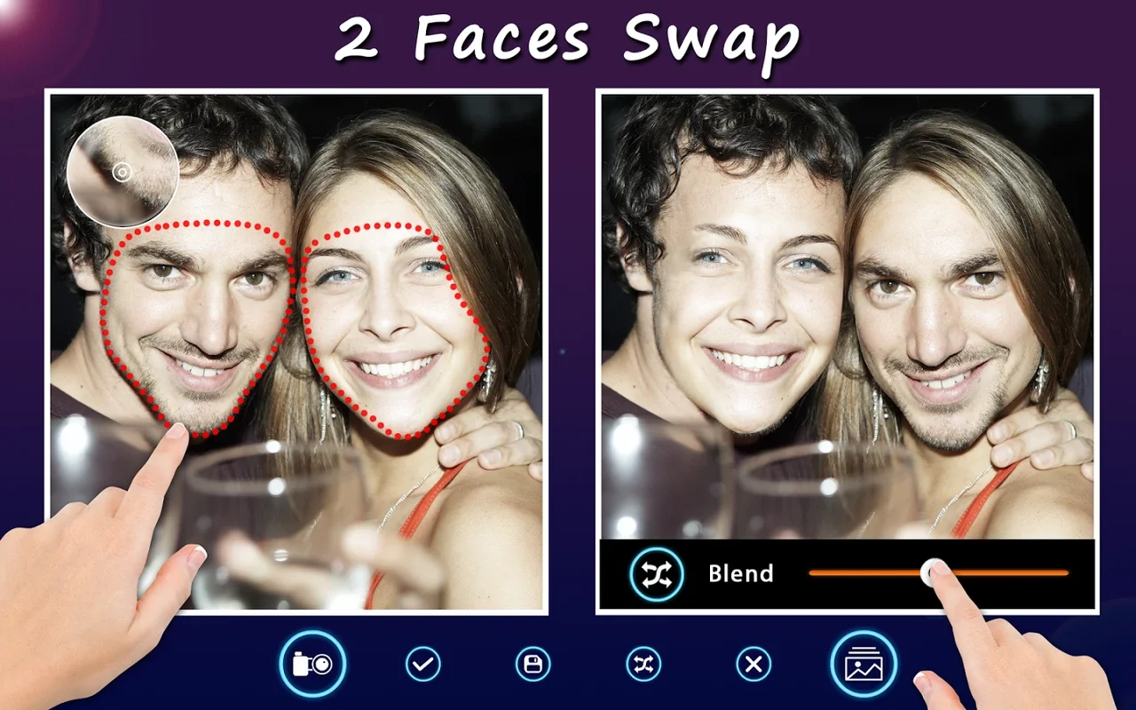 2 Faces Swap for Android - Fun Face Swapping App