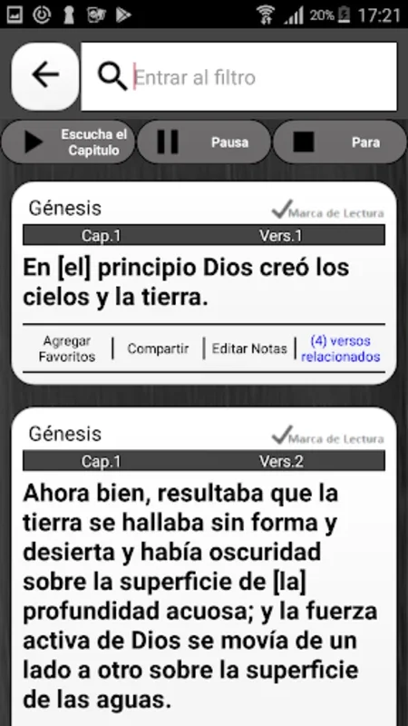 Biblia Español la traducción d for Android: Immersive Bible Study