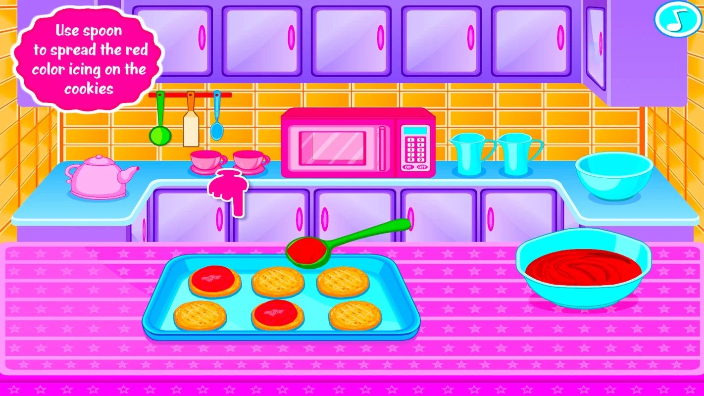 Sweet Cookies - Game for Girls for Android - Fun for Little Ones