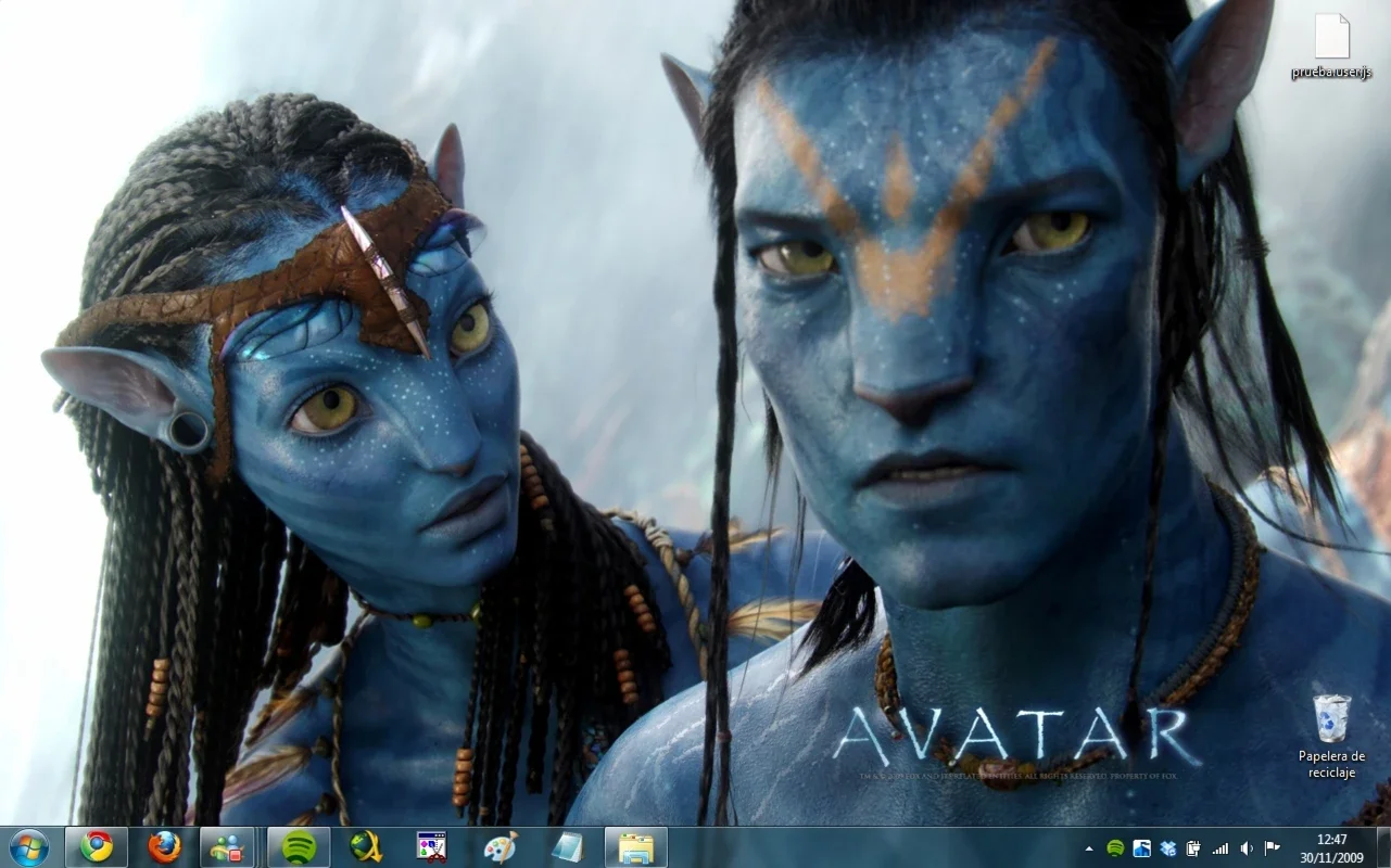 Avatar Windows 7 Theme: Immerse Yourself in Pandora's World on Windows