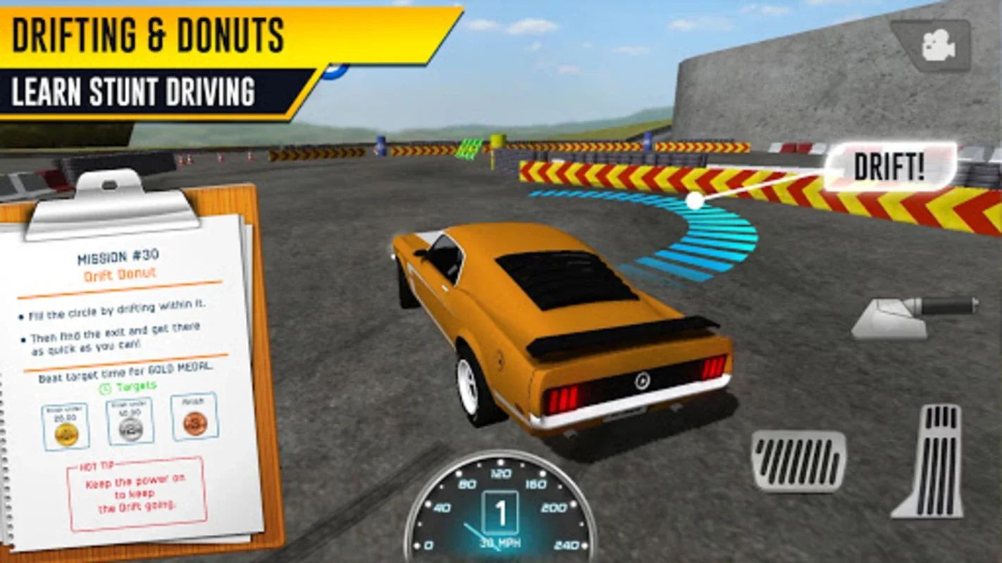 Race Driving License Test for Android - Realistic Racing Experience