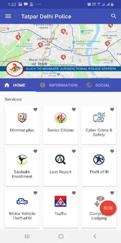 Tatpar Delhi Police for Android - Access Services on Your Mobile