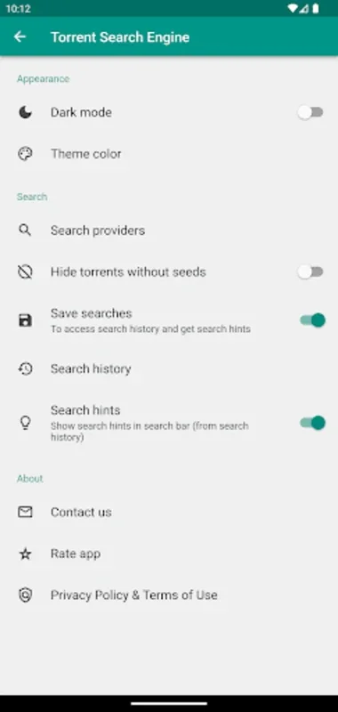 Torrent Search Engine for Android - Efficient & Customizable