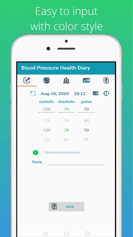 Blood Pressure Health Diary for Android: Monitor Your Health