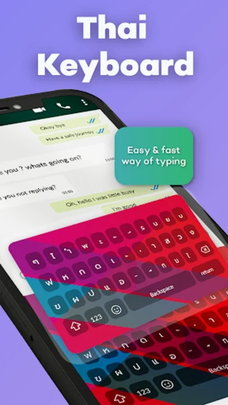 Thai Keyboard : Thai Typing for Android - Effortless Typing