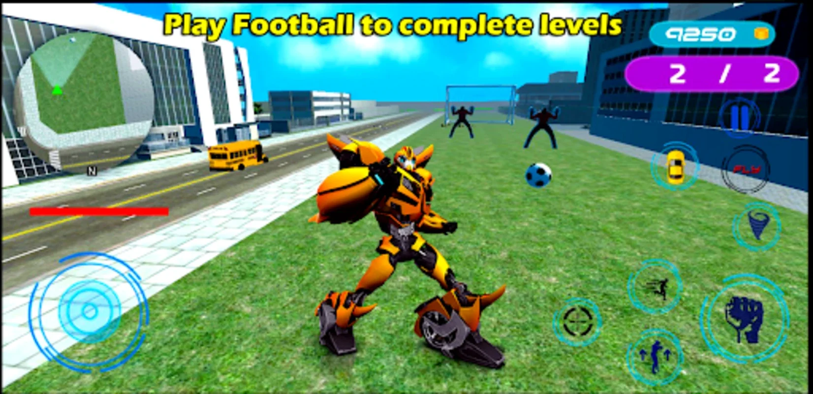 Bee Robot Car Helicopter Fight for Android - Transform and Battle