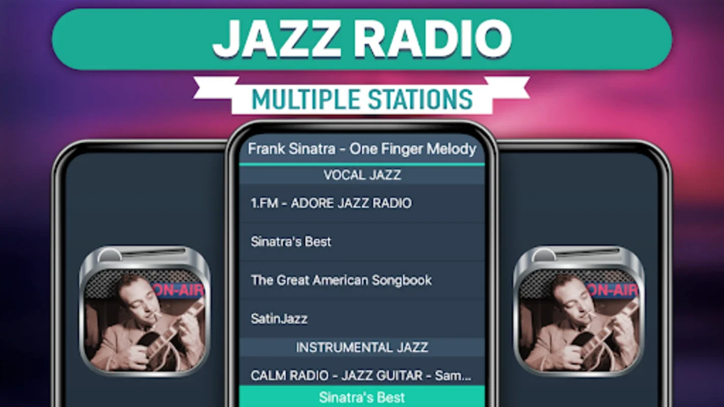 Jazz Radio Favorites for Android - Stream Diverse Jazz