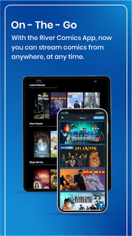 River Comics for Android - Immersive Comic Experience