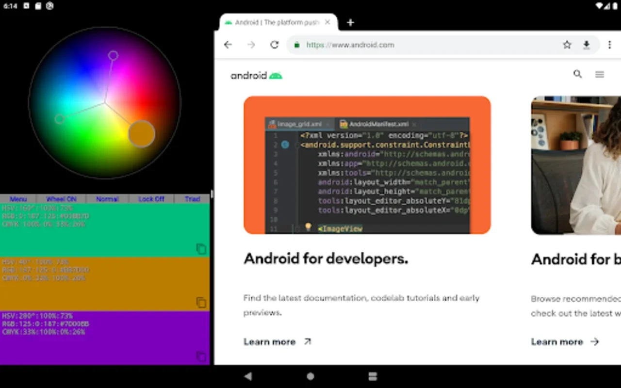 ColorWheel for Android: Intuitive Color Selection