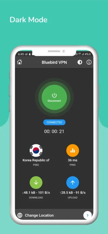 Bluebird VPN for Android - Secure and Fast VPN