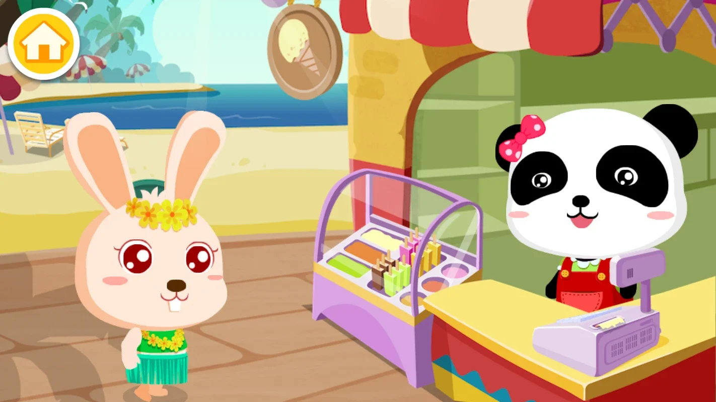 Baby Panda’s Ice Cream Shop for Android - No Downloading Needed