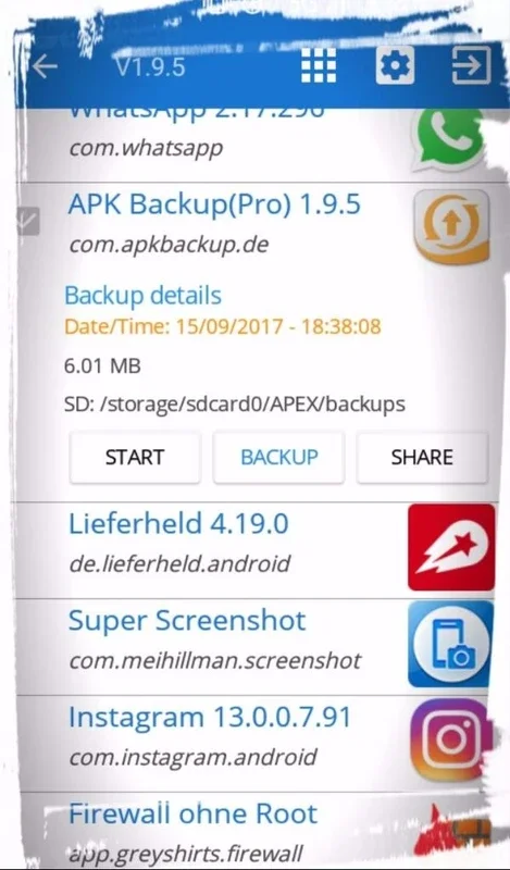 APK Backup(Pro) for Android: Secure App Backups