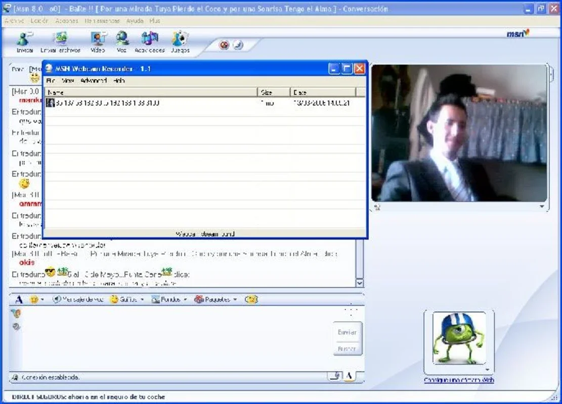 MSN Webcam Recorder for Windows - Record Your Videoconferences