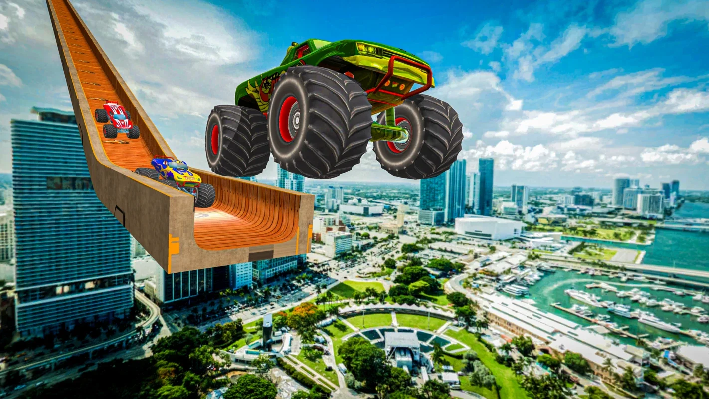 Mega Ramp GT : Monster Truck for Android - Thrilling Monster Truck Racing Game