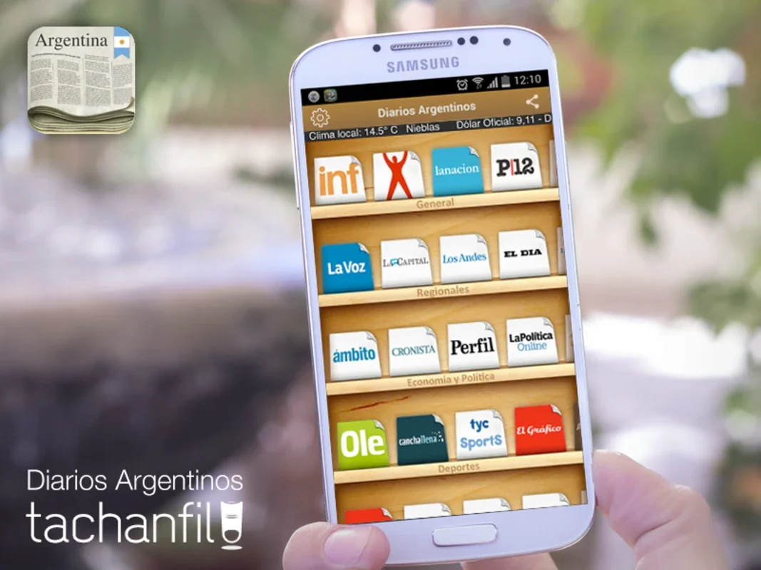 Diarios for Android - Aggregating Argentine News