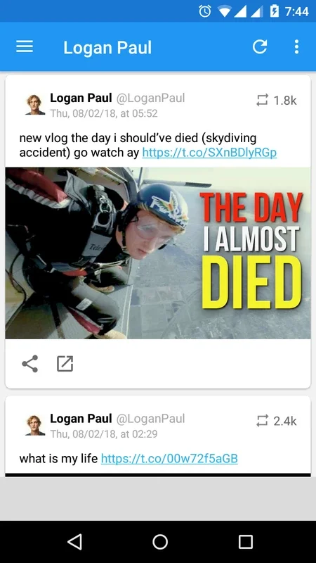 Logan Paul for Android - Unleash Outrageous Content