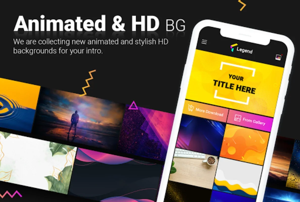 Legend - Video Intro Maker for Android: Create Captivating Videos