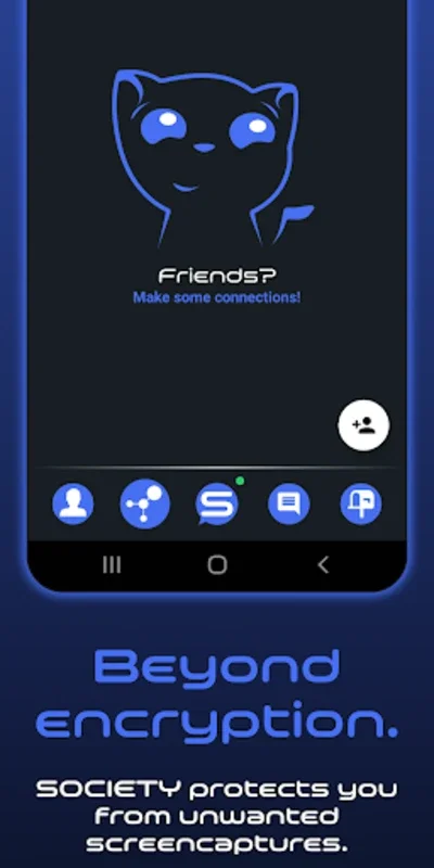 Society for Android - Secure Communication and File Transfer