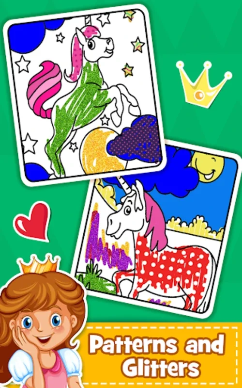 Unicorn Coloring Book for Kids for Android - Color and Learn