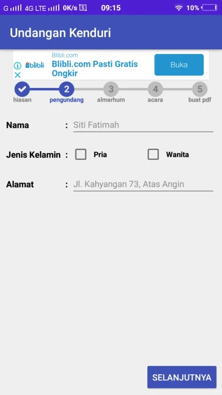 Undangan Kenduri for Android: Simplify Event Invitations