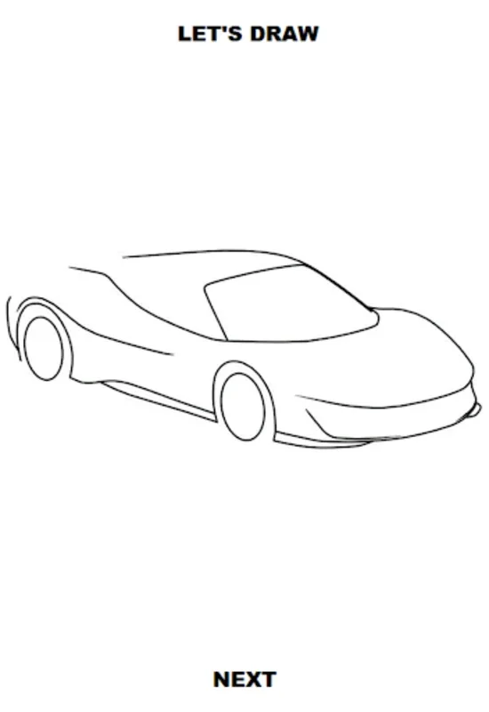 Draw Cars: Super for Android - Create Supercar Art Anytime