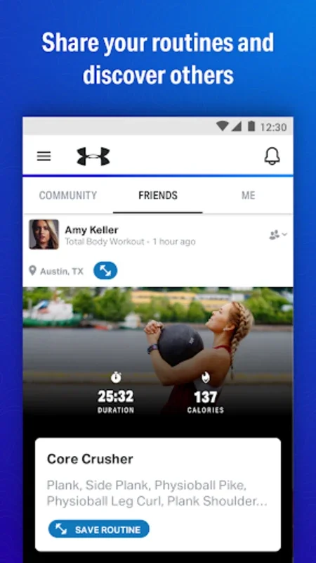 Map My Fitness Workout Trainer for Android: Reach Your Fitness Goals