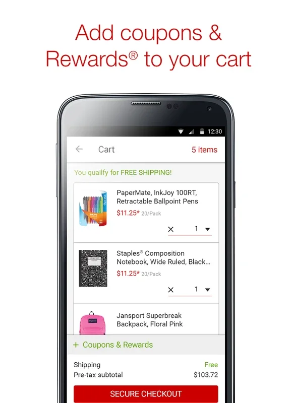 Staples for Android: Unbeatable Discounts & Offers