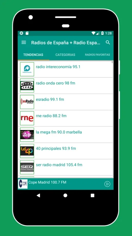 Radio Spain - Radio Spain FM + Internet Radio FM for Android