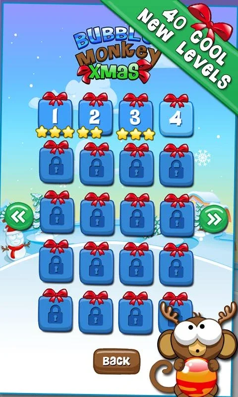 Xmas Bubble Monkey for Android - Fun Festive Gaming