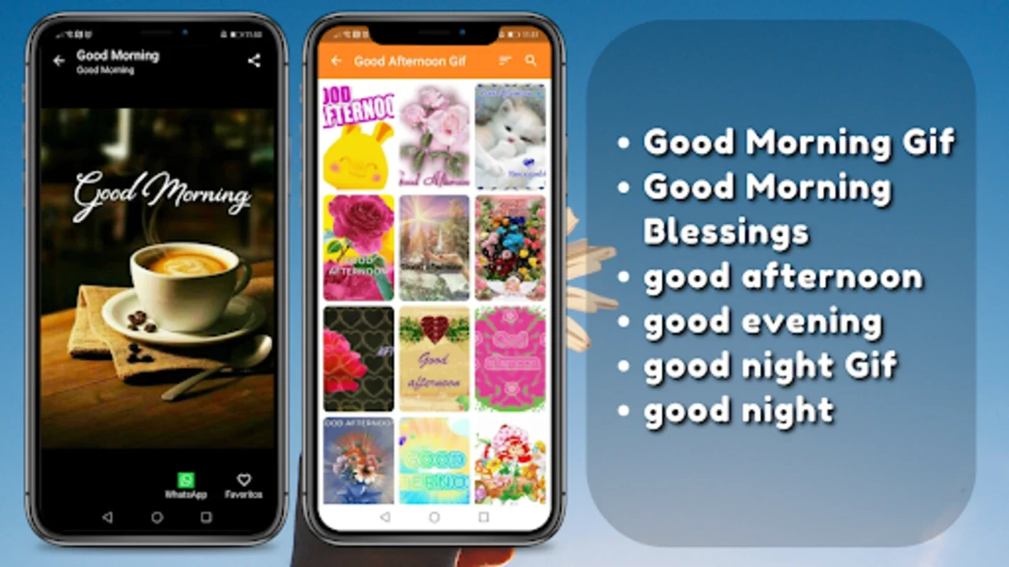 Good Morning Afternoon Night for Android: Share Daily Greetings