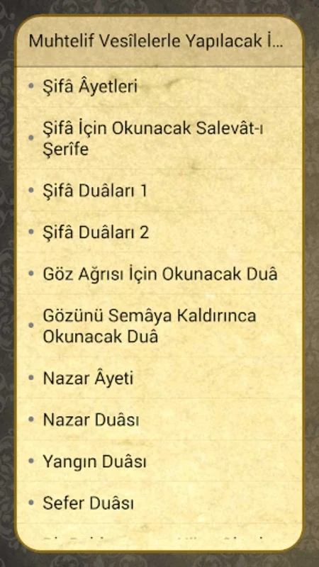 Dua Kitabı for Android - A Prayer Collection