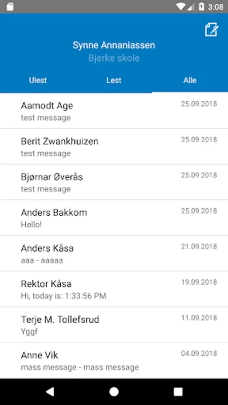 Min skole - foresatt for Android: Connecting Parents and Schools